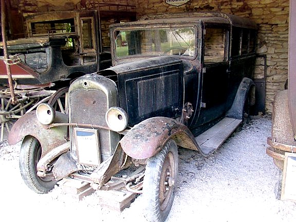 Voiture très ancienne